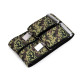 Camouflage trouser braces / suspenders width 5 cm length 120 cm - Grey (1 Piece) Camouflage trouser braces / suspenders width 5 cm length 120 cm - Grey (1 Piece)
