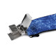 Trouser braces / suspenders, denim, width 4 cm, length 120 cm - Blue (1 Piece) Trouser braces / suspenders, denim, width 4 cm, length 120 cm - Blue (1 Piece)