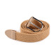 Gürtel elastisch, breite 3,2 cm unisex - Grau (1 Stück) Gürtel elastisch, breite 3,2 cm unisex - Grau (1 Stück)