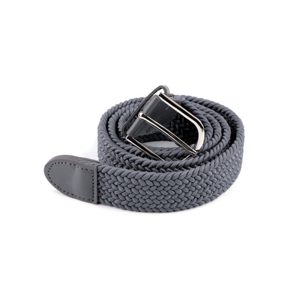 Gürtel elastisch, breite 3,2 cm unisex - Grau (1 Stück) Gürtel elastisch, breite 3,2 cm unisex - Grau (1 Stück)