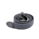 Gürtel elastisch, breite 3,2 cm unisex - Grau (1 Stück) Gürtel elastisch, breite 3,2 cm unisex - Grau (1 Stück)