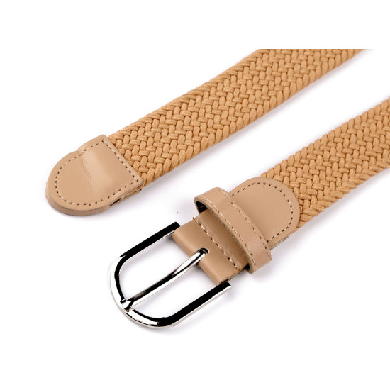 Gürtel elastisch, breite 3,2 cm unisex - Grau (1 Stück) Gürtel elastisch, breite 3,2 cm unisex - Grau (1 Stück)