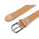 Gürtel elastisch, breite 3,2 cm unisex - Grau (1 Stück) Gürtel elastisch, breite 3,2 cm unisex - Grau (1 Stück)
