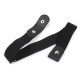 Gürtel ohne schnalle, elastisch, unisex, breite 3 cm - Schwarz (1 Stück) Gürtel ohne schnalle, elastisch, unisex, breite 3 cm - Schwarz (1 Stück)