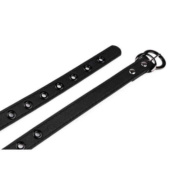 Damen-/mädchengürtel, breite 1,8 cm - Schwarz (1 Stück) Damen-/mädchengürtel, breite 1,8 cm - Schwarz (1 Stück)