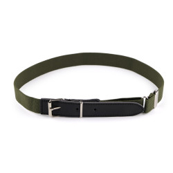 Pasek dziecięcy elastyczny szerokość 2,5 cm - Zielony khaki (1 Sztuka)