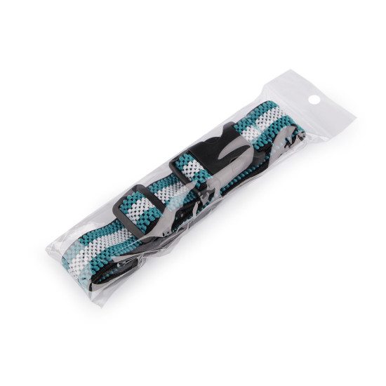 Pasek dziecięcy elastyczny szerokość 2,5 cm - Niebieski (1 Sztuka) Pasek dziecięcy elastyczny szerokość 2,5 cm - Niebieski (1 Sztuka)