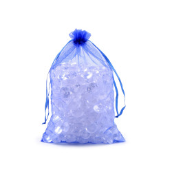 Woreczek podarunkowy 17x23 cm organza - Niebieski królewski (30 Sztuki)