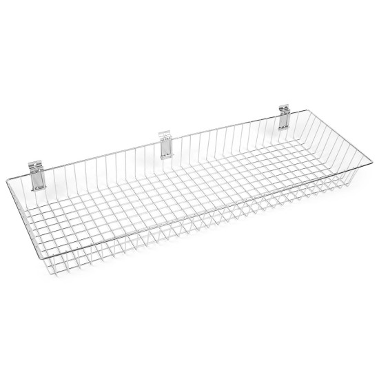 Košík kovový k zavěšení - Platina (1 Kus) Košík kovový k zavěšení - Platina (1 Kus)