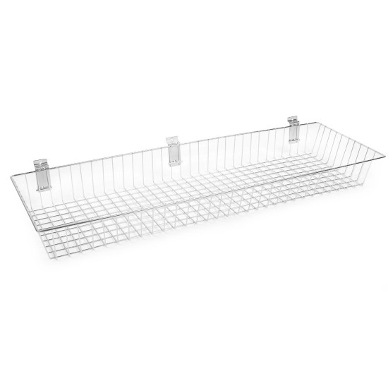 Košík kovový k zavěšení - Platina (1 Kus) Košík kovový k zavěšení - Platina (1 Kus)