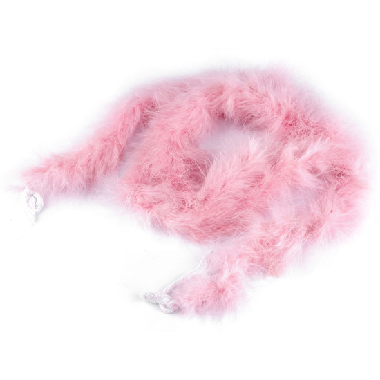 Feather boa 25 g length 2m - Black (1 Piece) Feather boa 25 g length 2m - Black (1 Piece)