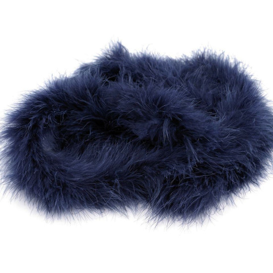 Feather boa 25 g length 2m - Black (1 Piece) Feather boa 25 g length 2m - Black (1 Piece)