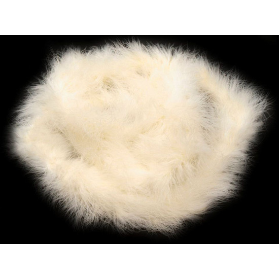 Feather boa 25 g length 2m - Black (1 Piece) Feather boa 25 g length 2m - Black (1 Piece)