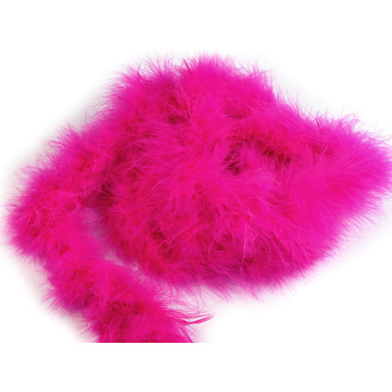 Feather boa 25 g length 2m - Black (1 Piece) Feather boa 25 g length 2m - Black (1 Piece)