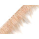 Taśma z piór - kogucie pióra szerokość 8 -12 cm - Granatowy (10 Metry) Taśma z piór - kogucie pióra szerokość 8 -12 cm - Granatowy (10 Metry)