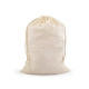 Drawstring linen gift bag 19x28 cm - Ecru light (4 Pieces) Drawstring linen gift bag 19x28 cm - Ecru light (4 Pieces)