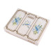 Ladies embroidered handkerchief / gift box set - Random mix (1 Box) Ladies embroidered handkerchief / gift box set - Random mix (1 Box)