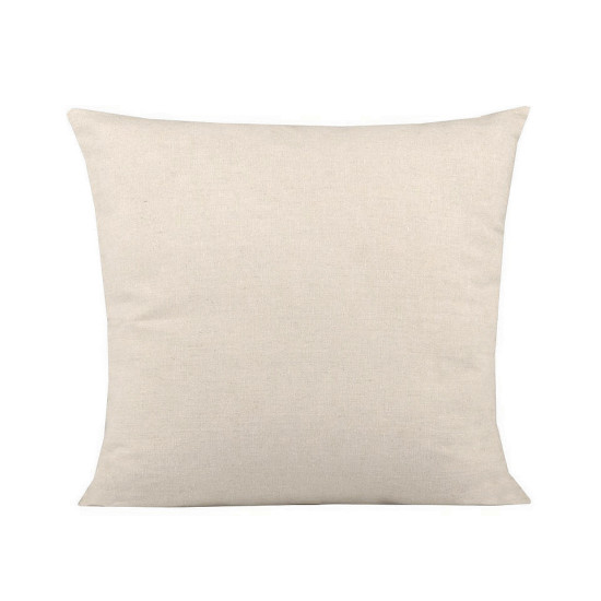 Cushion cover for diy colouring, 45x45 cm - Natural burlap (1 Piece) Cushion cover for diy colouring, 45x45 cm - Natural burlap (1 Piece)