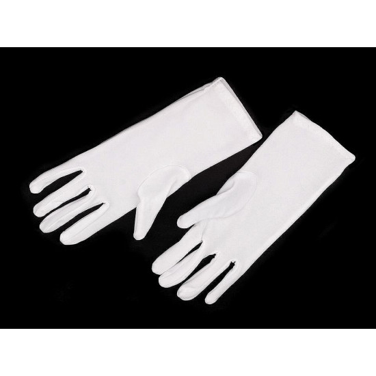 Rękawiczki wizytowe damskie - White (1 Para) Rękawiczki wizytowe damskie - White (1 Para)