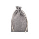 Drawstring pouch bag 12.5x17.5 cm imitation jute 2nd quality - Medium brown (50 Pieces) Drawstring pouch bag 12.5x17.5 cm imitation jute 2nd quality - Medium brown (50 Pieces)