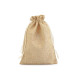 Drawstring pouch bag 12.5x17.5 cm imitation jute 2nd quality - Medium brown (50 Pieces) Drawstring pouch bag 12.5x17.5 cm imitation jute 2nd quality - Medium brown (50 Pieces)