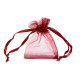 Woreczek podarunkowy 4,5x7 cm organza - Bordo (20 Sztuki) Woreczek podarunkowy 4,5x7 cm organza - Bordo (20 Sztuki)