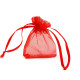 Woreczek podarunkowy 4,5x7 cm organza - Bordo (20 Sztuki) Woreczek podarunkowy 4,5x7 cm organza - Bordo (20 Sztuki)