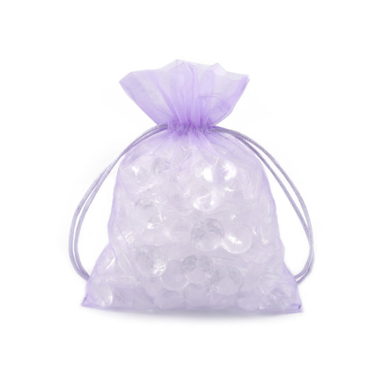 Woreczek podarunkowy 13x18 cm organza - Fioletowy liliowy (100 Sztuki) Woreczek podarunkowy 13x18 cm organza - Fioletowy liliowy (100 Sztuki)