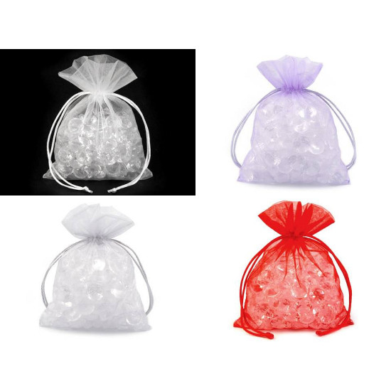 Woreczek podarunkowy 13x18 cm organza - Fioletowy liliowy (100 Sztuki) Woreczek podarunkowy 13x18 cm organza - Fioletowy liliowy (100 Sztuki)