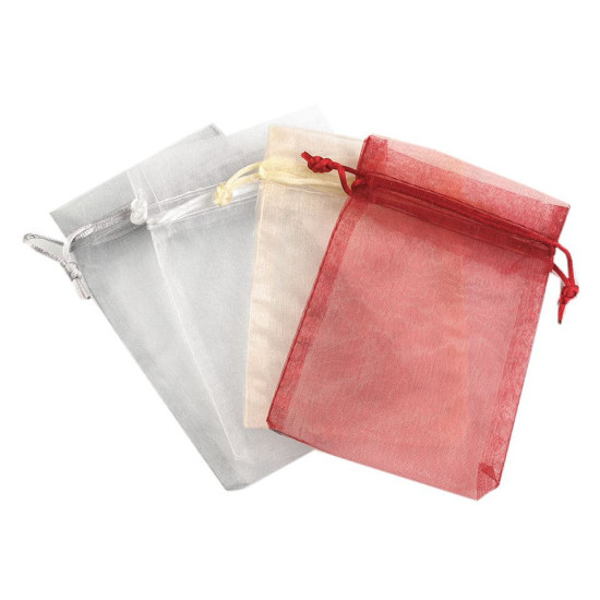 Woreczek podarunkowy 10x15 cm organza - Niebieski kobaltowy (10 Sztuki) Woreczek podarunkowy 10x15 cm organza - Niebieski kobaltowy (10 Sztuki)