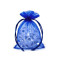 Bolsa de regalo de organza 10x15 cm - Azul cobalto (10 Piezas)