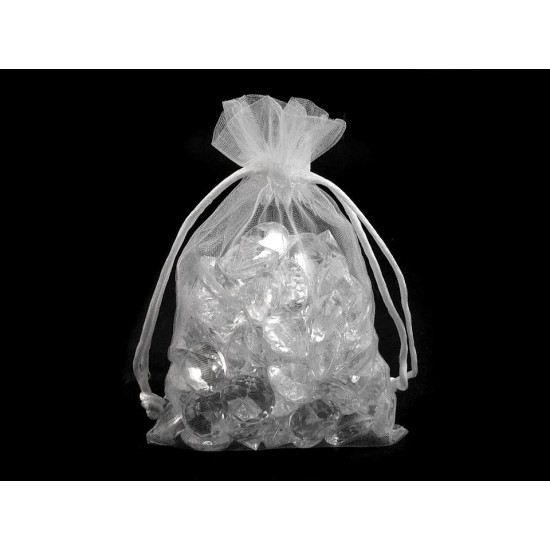 Woreczek podarunkowy 10x15 cm organza - Niebieski kobaltowy (10 Sztuki) Woreczek podarunkowy 10x15 cm organza - Niebieski kobaltowy (10 Sztuki)