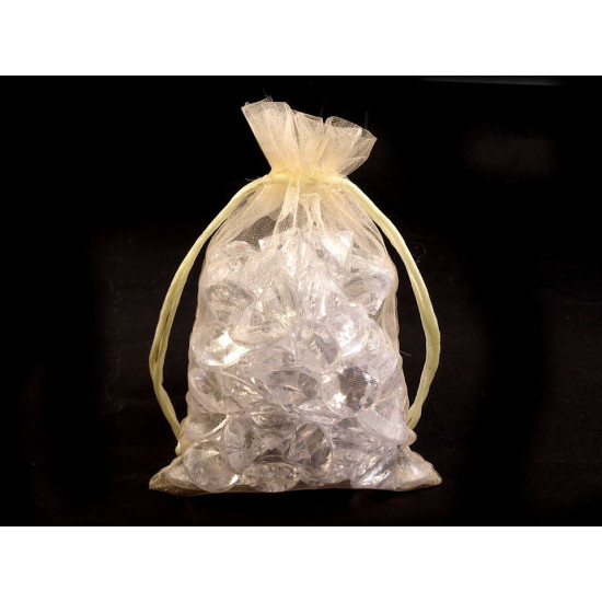 Woreczek podarunkowy 10x15 cm organza - Niebieski kobaltowy (10 Sztuki) Woreczek podarunkowy 10x15 cm organza - Niebieski kobaltowy (10 Sztuki)