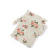 Cotton string gift bag with flowers 10x12 cm - Ecru light (10 Pieces) Cotton string gift bag with flowers 10x12 cm - Ecru light (10 Pieces)