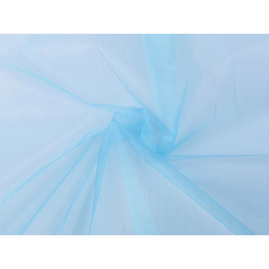 Organza sztywna dekoracyjna - Bordo (1 Metr)