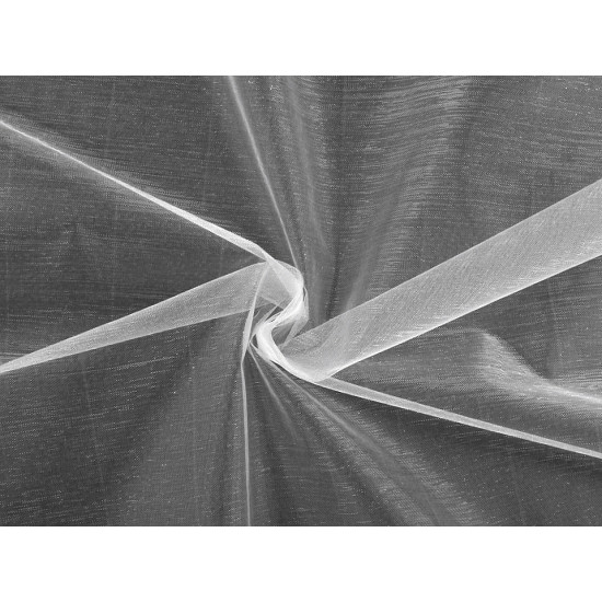 Organza sztywna dekoracyjna - Bordo (1 Metr)