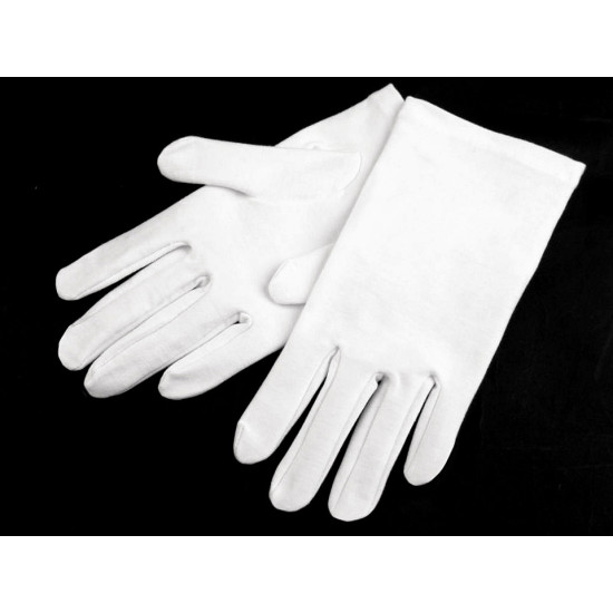 Rękawiczki wizytowe męskie - White (1 Para) Rękawiczki wizytowe męskie - White (1 Para)