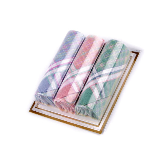 Ladies handkerchiefs / gift box set - Random mix (3 Boxes) Ladies handkerchiefs / gift box set - Random mix (3 Boxes)