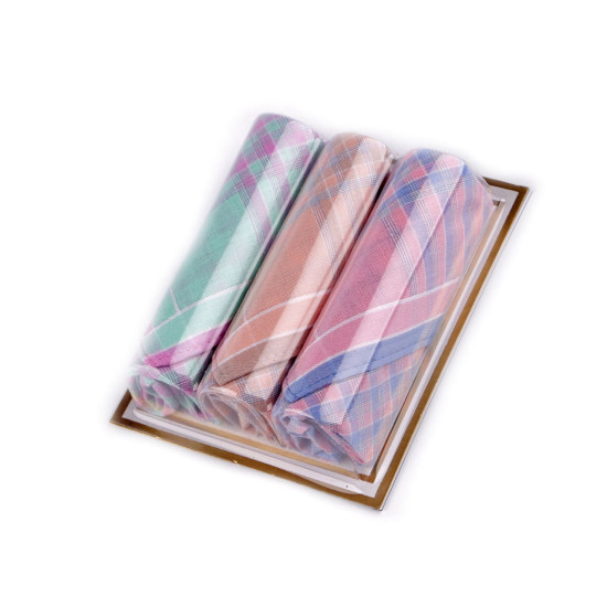 Ladies handkerchiefs / gift box set - Random mix (3 Boxes) Ladies handkerchiefs / gift box set - Random mix (3 Boxes)