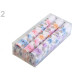 Women's handkerchief small flowers - Random mix of colours and desi (1 Box) Women's handkerchief small flowers - Random mix of colours and desi (1 Box)