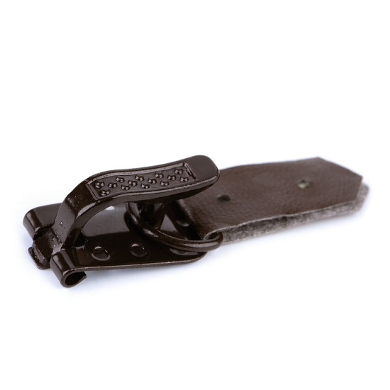 Keski - zapięcia do kożucha i futra 10x50 mm - Czarny (5 Pary) Keski - zapięcia do kożucha i futra 10x50 mm - Czarny (5 Pary)