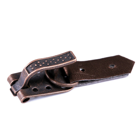 Keski - zapięcia do kożucha i futra 10x50 mm - Czarny (5 Pary) Keski - zapięcia do kożucha i futra 10x50 mm - Czarny (5 Pary)