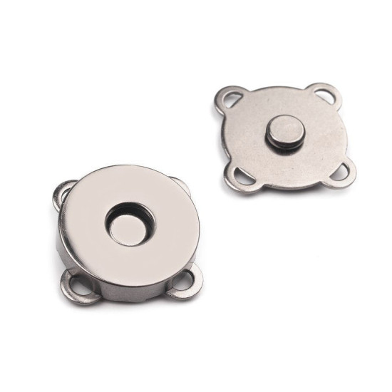 Zapięcie magnetyczne do przyszycia ø18 mm - Różowozłota (5 Zestawy) Zapięcie magnetyczne do przyszycia ø18 mm - Różowozłota (5 Zestawy)