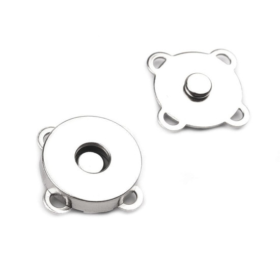 Zapięcie magnetyczne do przyszycia ø18 mm - Różowozłota (5 Zestawy) Zapięcie magnetyczne do przyszycia ø18 mm - Różowozłota (5 Zestawy)