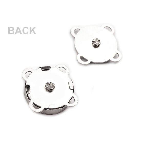 Zapięcie magnetyczne do przyszycia ø18 mm - Różowozłota (5 Zestawy) Zapięcie magnetyczne do przyszycia ø18 mm - Różowozłota (5 Zestawy)