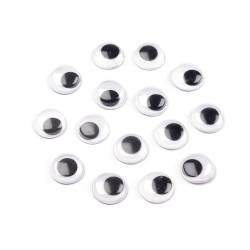 Augen selbstklebend ø12 mm - Siehe abbildung (1000 Stücke)