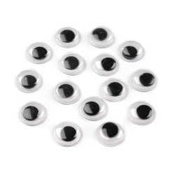 Augen selbstklebend ø10 mm - Siehe abbildung (1000 Stücke)