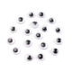 Wiggle eyes self-adhesive ø6 mm - As pictured (50 Pieces)