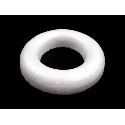 Wieniec styropianowy ø14,5 cm ścięty - White (1 Sztuka)