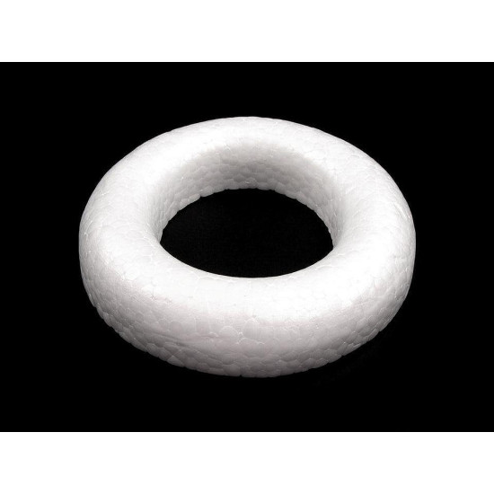 Wieniec styropianowy ø14,5 cm ścięty - White (1 Sztuka)